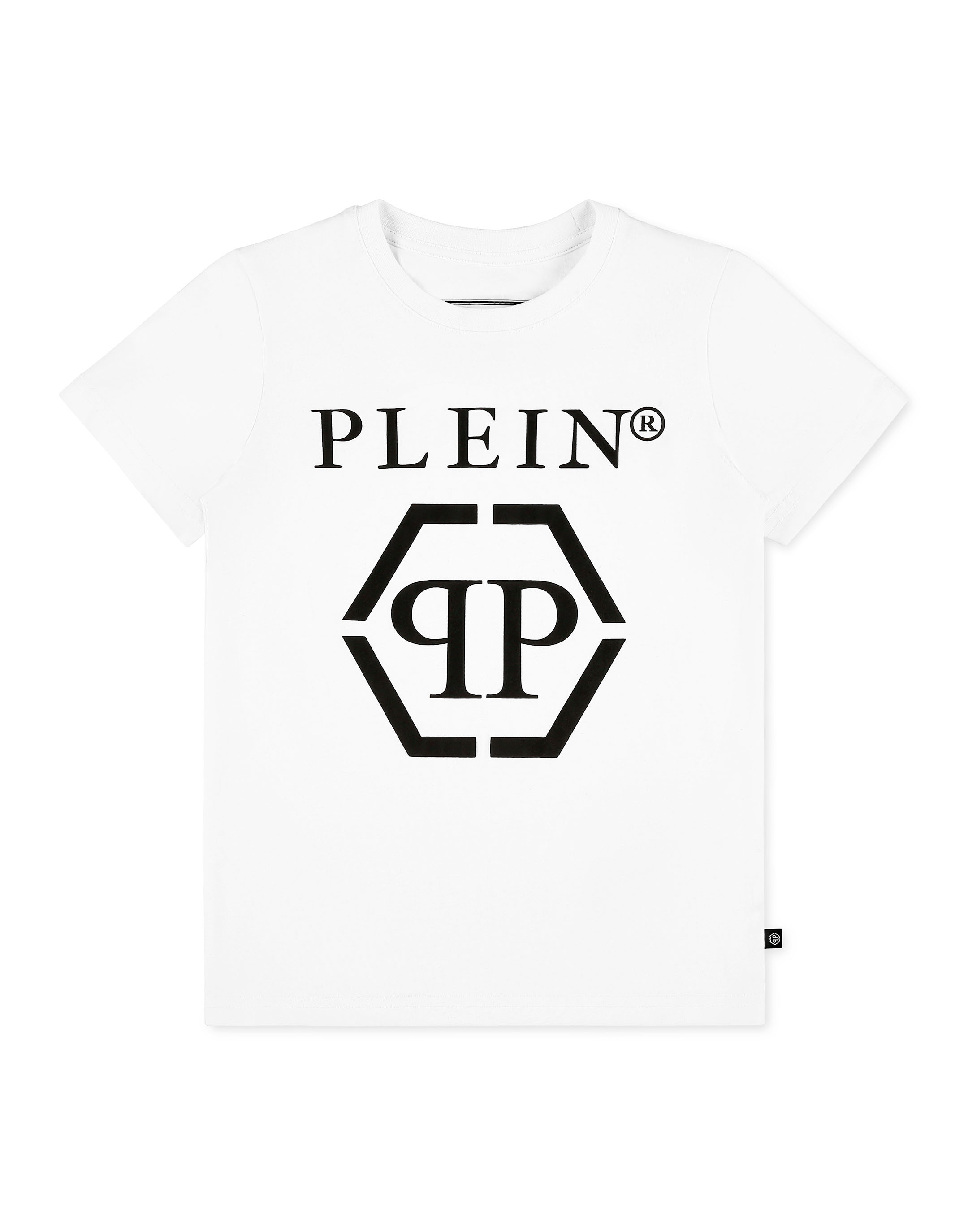 Philipp Plein White Logo Print T-Shirt for Men Online India at Darveys.com
