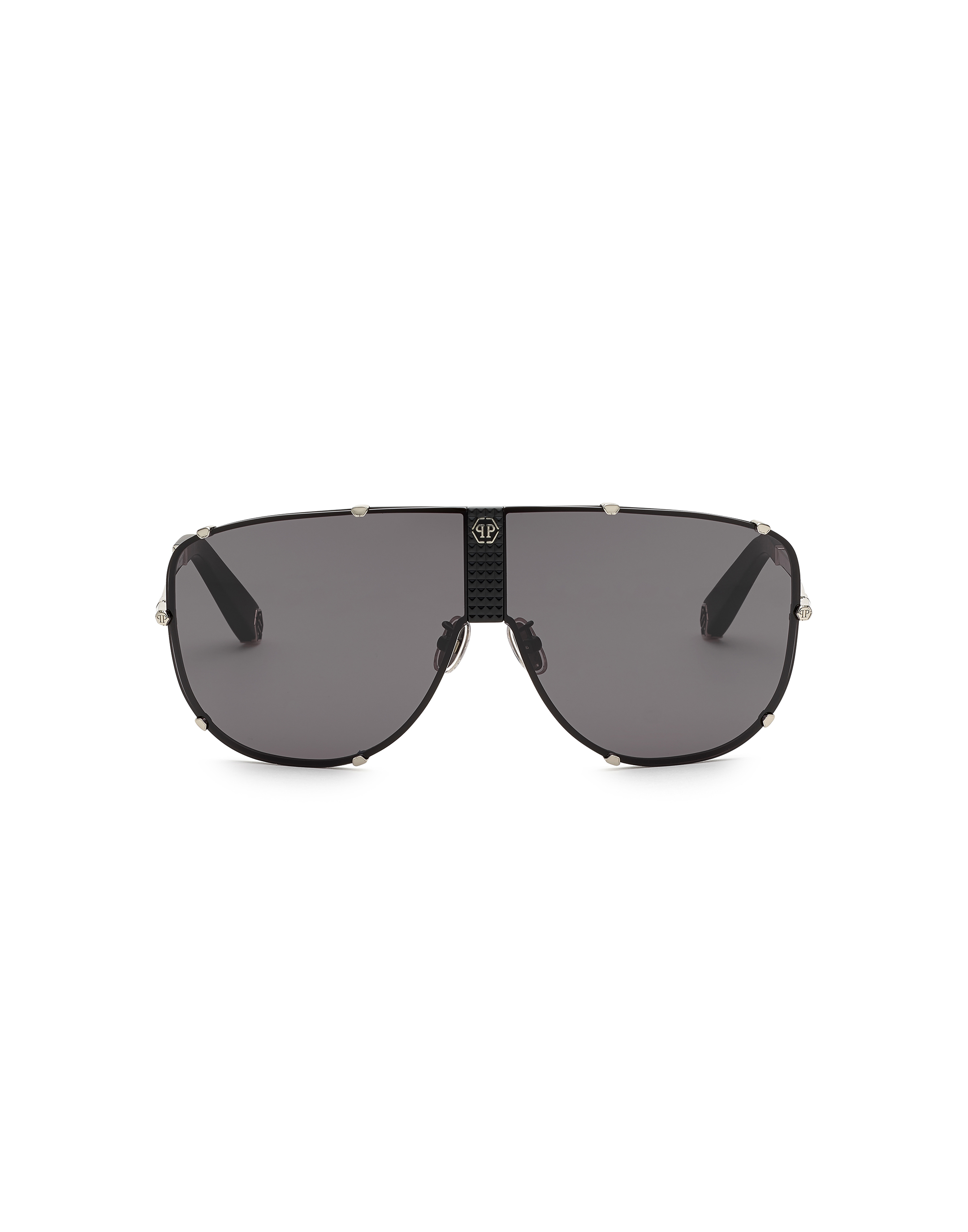 Philipp Plein Monogram-Lenses Pilot-Frame Sunglasses