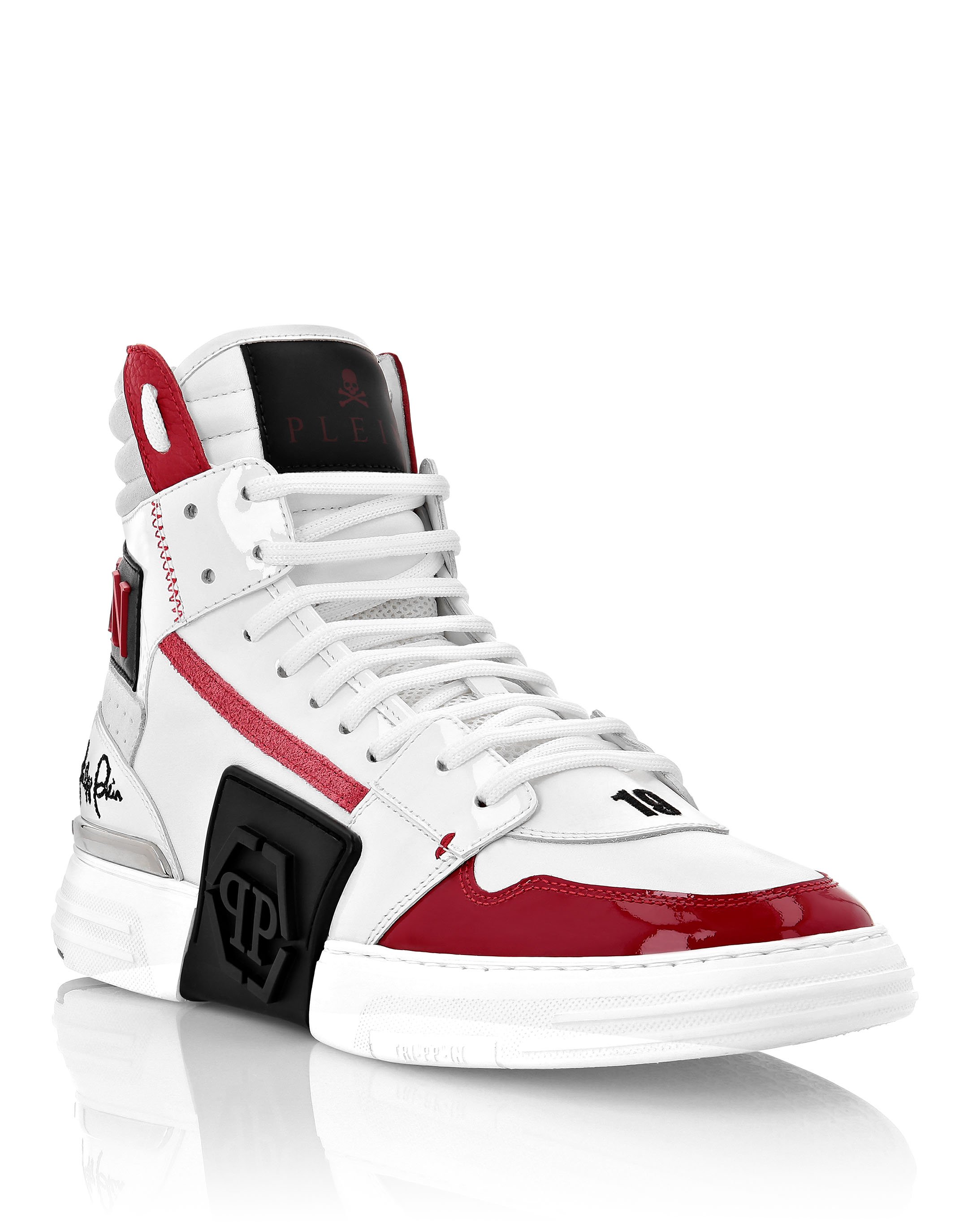 PHANTOM KICK$ Hi-Top Sneakers Iconic Plein | Philipp Plein