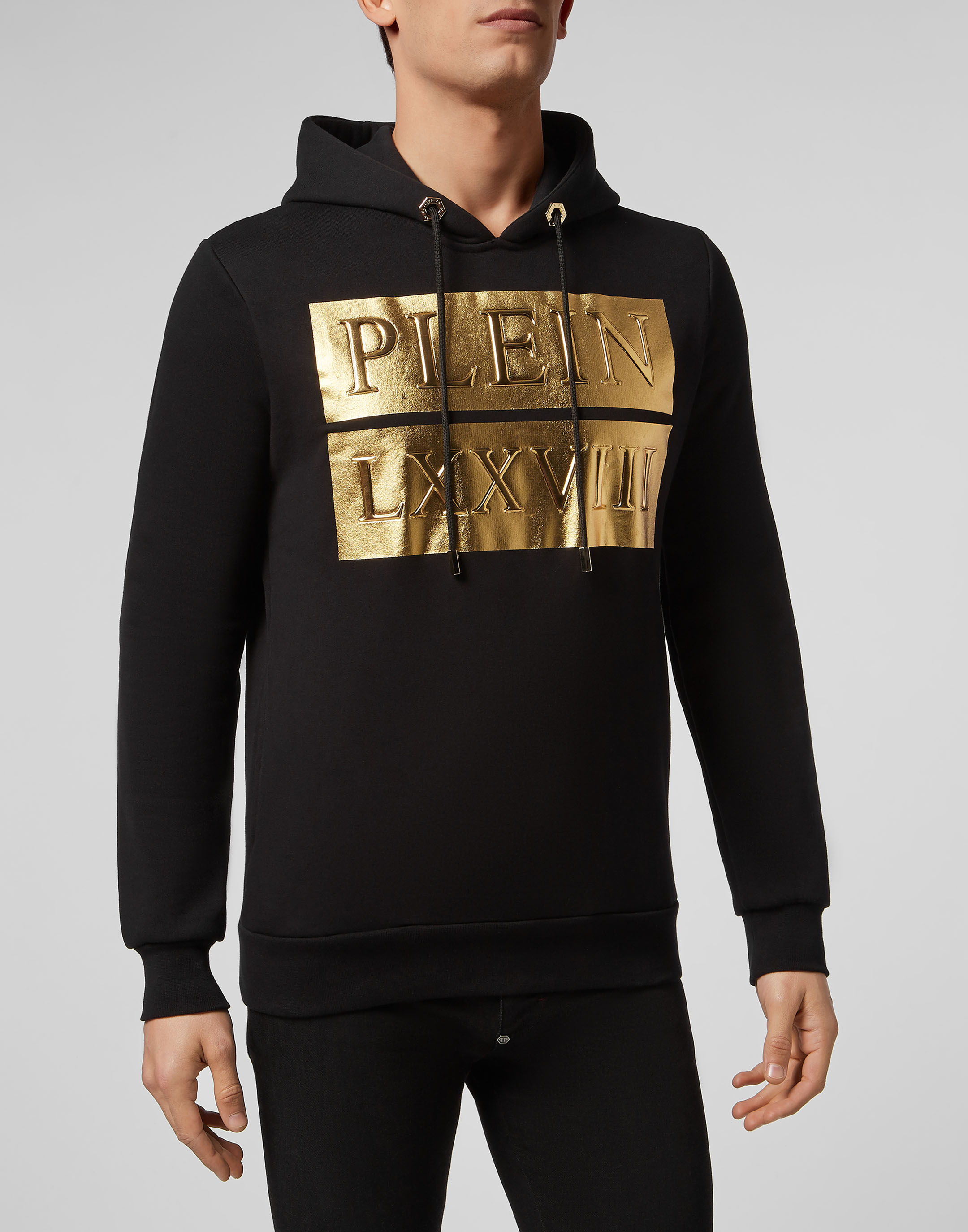 Grote waanidee Assimileren in verlegenheid gebracht Hoodie sweatshirt Gold | Philipp Plein